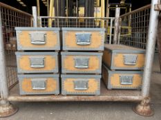 9x New Unissued Hydraulic Test Equipment in Transit Case, Direct From MOD Reserve Stock.