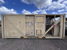20ft Drops Demountable Hook Loader Secure Coms / Office Container
