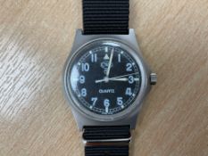 Rare CWC 0552 Royal Marines/Navy Service Watch, Nato Marks, Sn° 71393, Date 1990, Gulf War 1 Issue