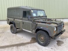 Land Rover 110 TUM FFR Wolf RHD Hard Top, Direct from UK MOD