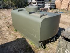 Gloster Saro 2,200 Ltr Aluminium Fuel / Fluid Distribution Tank, Direct from UK MOD