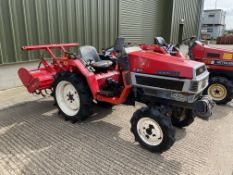 Yanmar F165 4x4 Diesel Compact Tractor c/w P1205hrs only