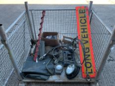 FV Vehicle Spares, Lights, Tow Ropes, Canvas etc, from MOD