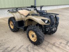Yamaha Grizzly 450 4x4 ATV Quad Bike Recently Released from U.K.MOD 306 hours only