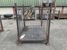 MOD Steel Stacking Stillage W/ Removable Posts & Sides