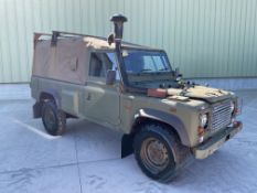 Rare Land Rover RHD 110 TUM Wolf Soft Top Winter/Water, Direct from UK MOD