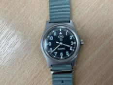 Rare 0552 CWC Royal Marines/Navy Issue Service Watch, Nato Marks, Sn° 31142, Date 1989