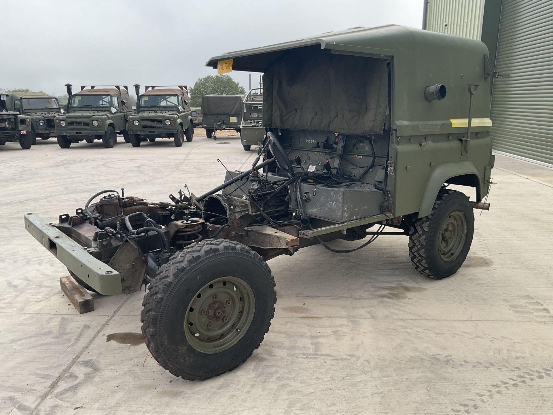 Land Rover 90 TUM Wolf RHD Hard Top FFR, Direct from UK MOD - Image 9 of 31