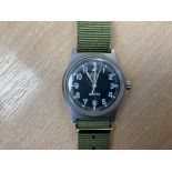 CWC British Army W10 Service Watch Nato Marks SN° 5946, Date1998.