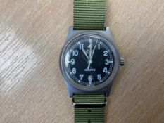 CWC British Army W10 Service Watch Nato Marks SN° 5946, Date1998.