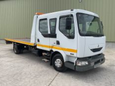 Renault Midlum 180 DCi Recovery Truck, Direct from UK Govt Department