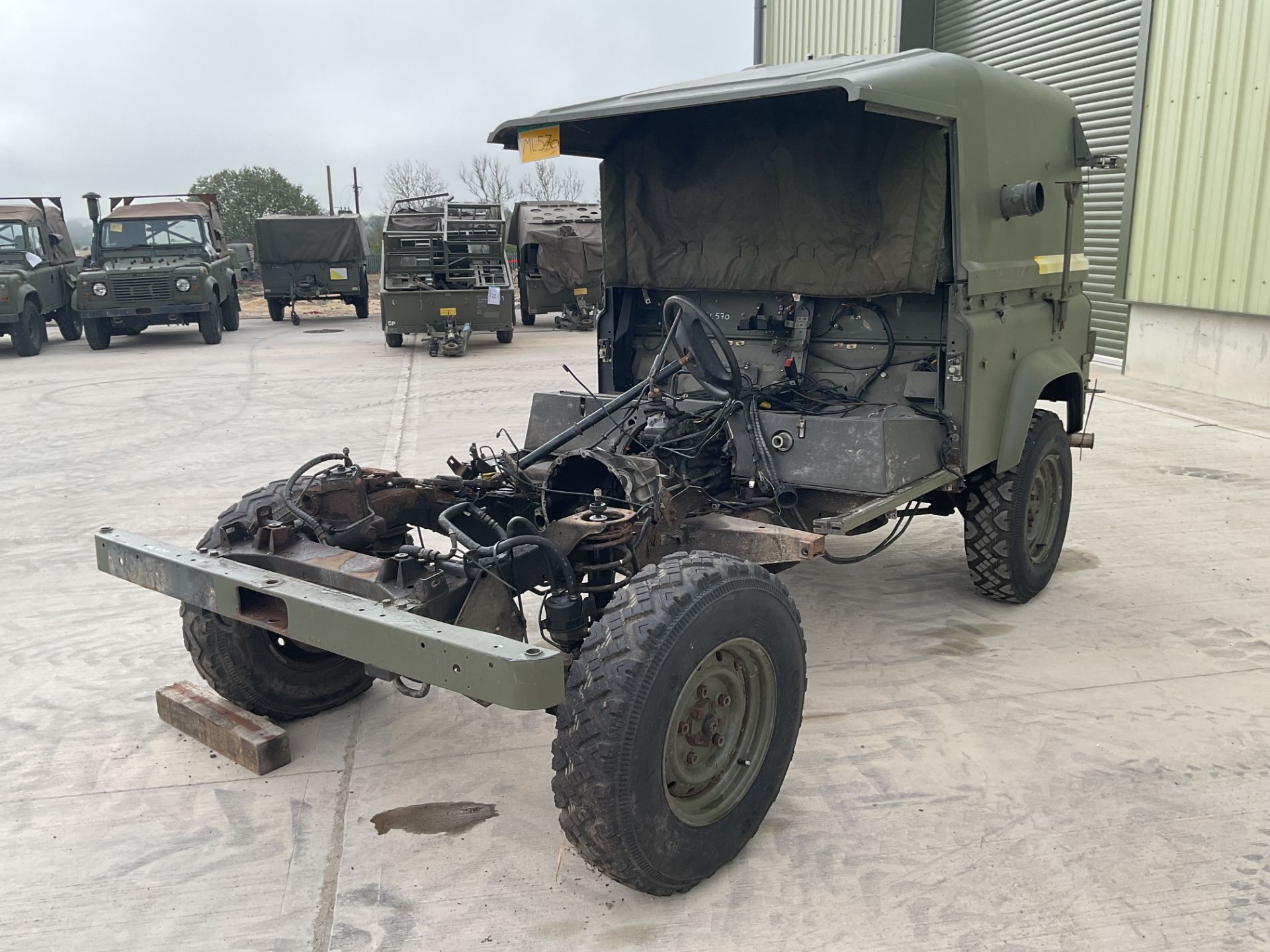 Land Rover 90 TUM Wolf RHD Hard Top FFR, Direct from UK MOD - Image 29 of 31