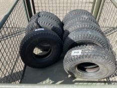 8x New Unissued Deestone 6.00-9 Tubeless Trailer/Commercial Tyres