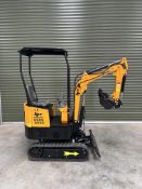 2024 Unissued JPC 1020KG 12HP Diesel Rubber Track Mini Excavator c/w Front Blade etc