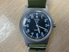 Rare CWC 0552 Royal Marines/Navy Service Watch. Nato Marks. Date 1990