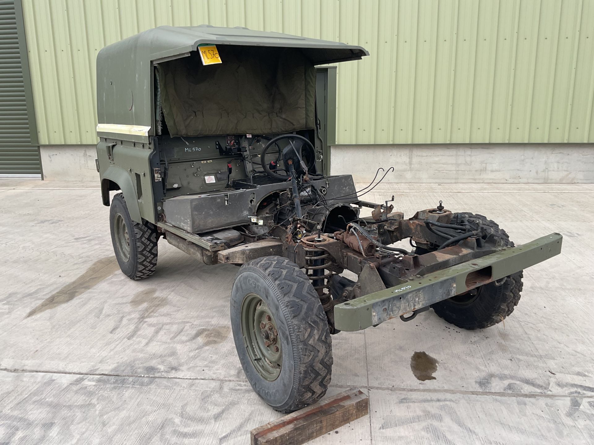 Land Rover 90 TUM Wolf RHD Hard Top FFR, Direct from UK MOD - Image 30 of 31