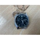 Seiko Gen 1 Pilots Chrono RAF Harrier Force Issue, Nato Marks. Sn°.9697, Date 1989.