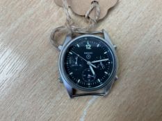 Seiko Gen 1 Pilots Chrono RAF Harrier Force Issue, Nato Marks. Sn°.9697, Date 1989.