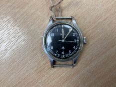V.Rare Smiths British Army W10 Service Watch Mechanical. Nato Marks. Sn°.0370, Date 1969.