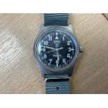 CWC 0552 Royal Marines/Navy Service Watch Nato Marks Date 1990.