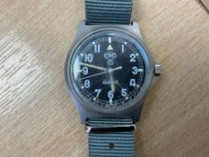 CWC 0552 Royal Marines/Navy Service Watch Nato Marks Date 1990.
