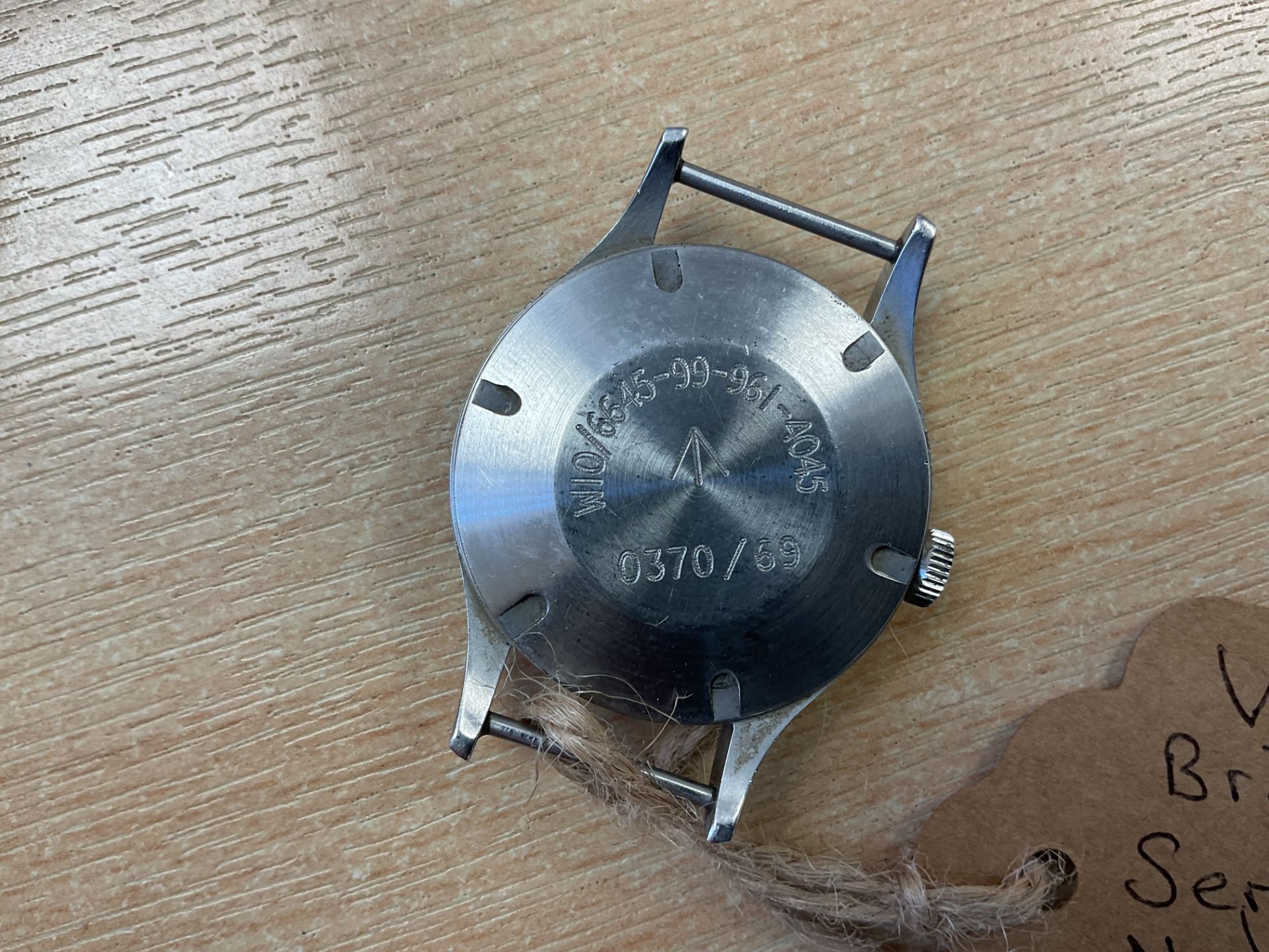 V.Rare Smiths British Army W10 Service Watch Mechanical. Nato Marks. Sn°.0370, Date 1969. - Image 3 of 4