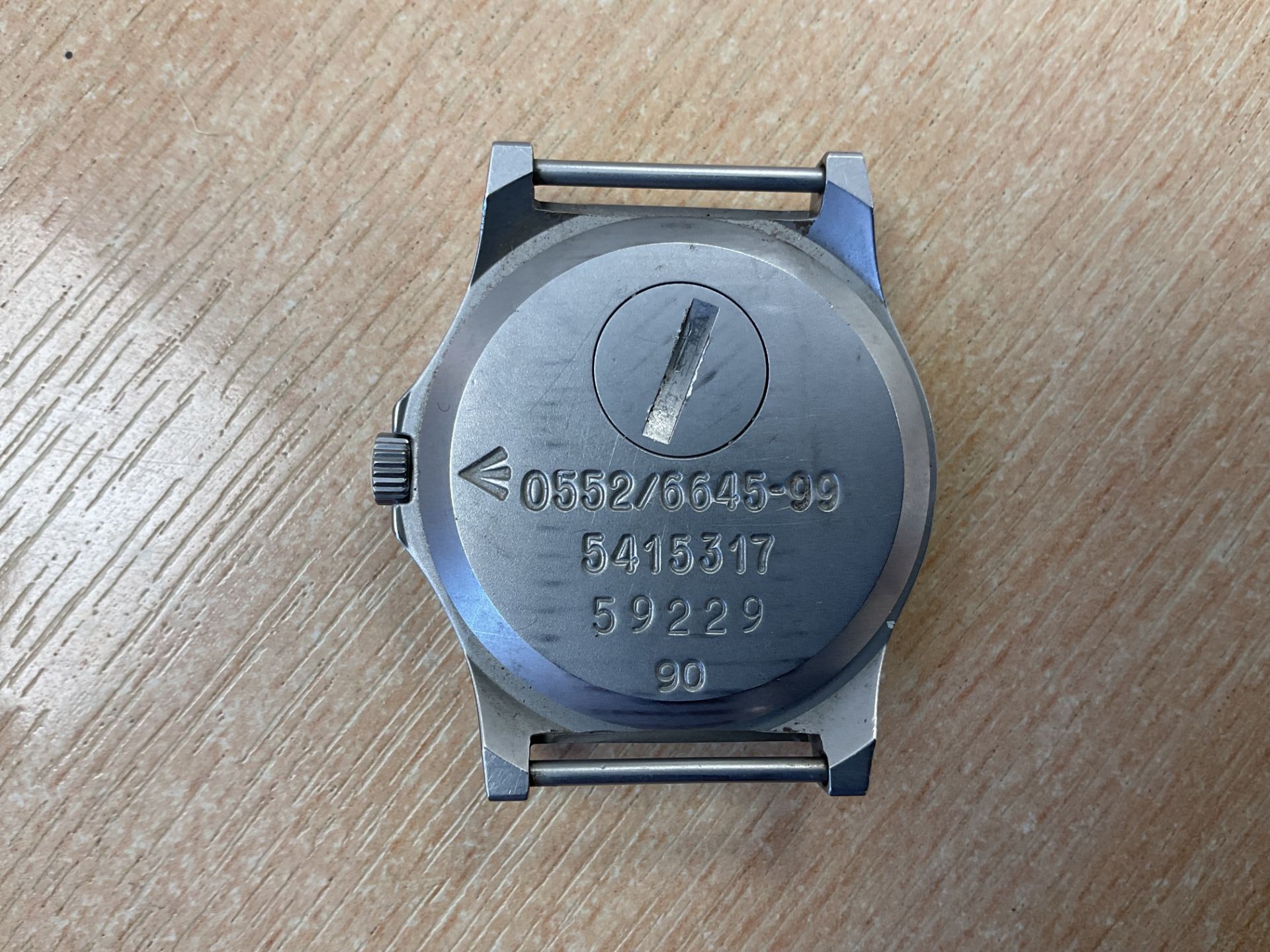Rare CWC 0552. Royal Marines/Navy Service Watch Nato Marks. Date 1990. - Image 3 of 4