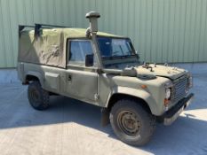 Rare Land Rover RHD 110 TUM Wolf Soft Top Winter/Water, Direct from UK MOD