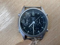 Seiko Gen 1 Pilots Chrono RAF Harrier Force Issue. Nato Marks. Sn 1544, Date 1984.