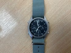 Seiko Gen1 Pilots Chrono RAF Harrier Force Issue Nato Marks. SN° 4231, Date1986.
