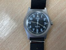 Rare CWC 0552. Royal Marines/Navy Service Watch Nato Marks. Date 1990.