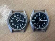 2x Pulsar British Army Service Watches.