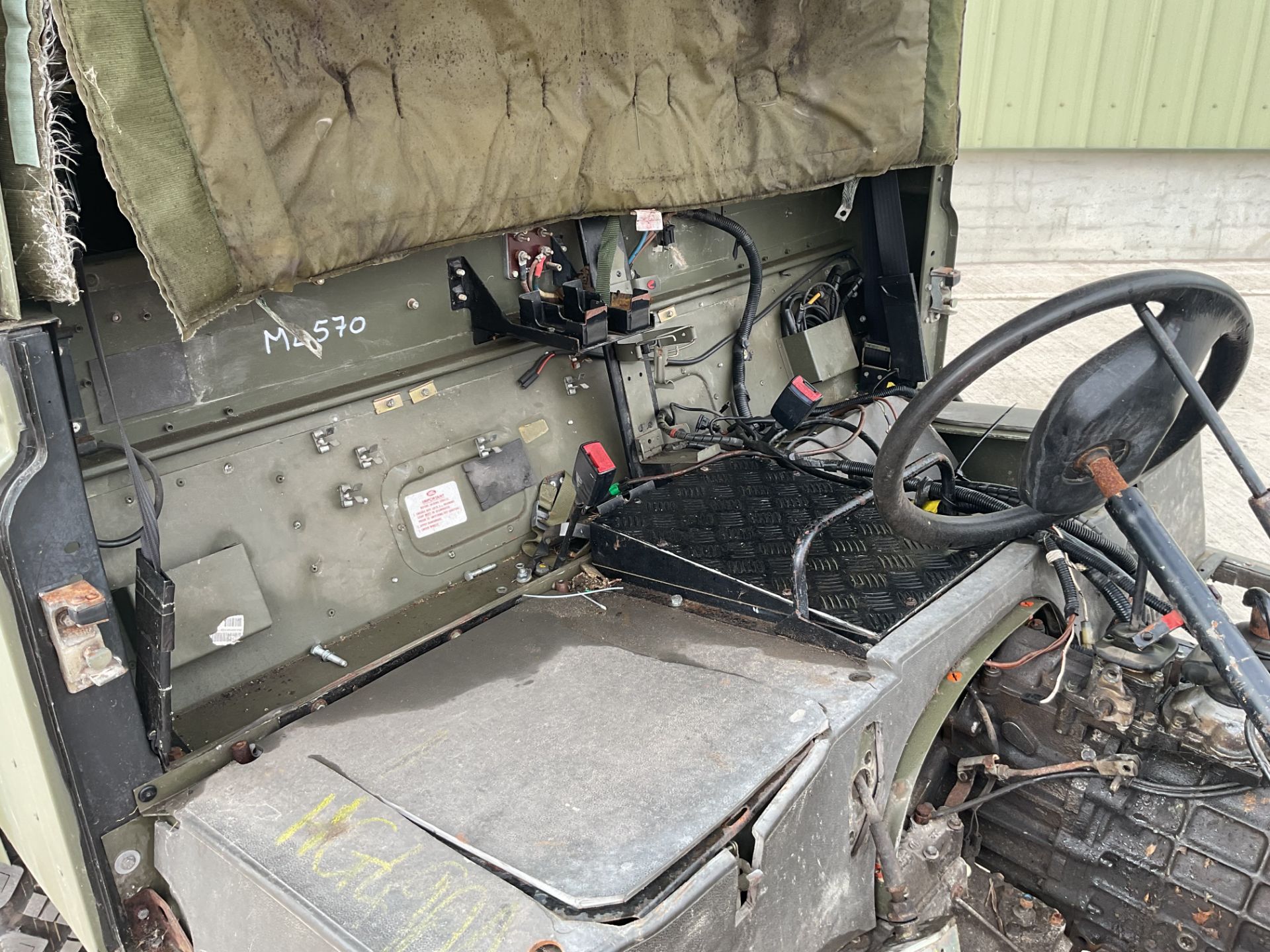 Land Rover 90 TUM Wolf RHD Hard Top FFR, Direct from UK MOD - Image 26 of 31