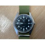 Unissued Condition Pulsar British Army Service Watch Date Adjust. Nato Marks. Date 2002.