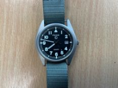 Unissued Condition Pulsar British Army Service Watch with Date, Nato Marks, Date 2004
