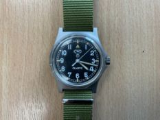 New Unissued CWC W10 British Army Service Watch, Nato Marks, Sn° 6144, Date 2006