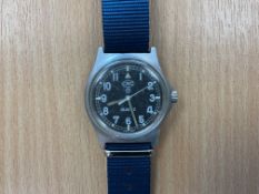 Rare CWC 0552 Royal Marines / Navy Issue Service Watch, Nato Marks, Date 1990