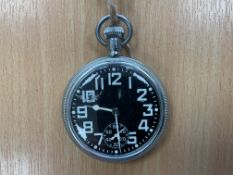 V.Rare Unissued Condition Waltham lbs Non Lum 0552 Naval Watch