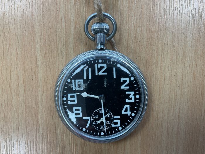 V.Rare Unissued Condition Waltham lbs Non Lum 0552 Naval Watch