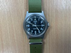 Rare CWC W10 British Army Service Watch, Nato Marks, Sn° 338, Date 2004