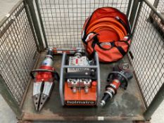 Holmatro Jaws of Life Kit c/w Hoses, Door Bar, Cutters, Spreader etc, Direct from UK Fire & Rescue