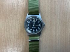 CWC W10 British Army Service Watch, Nato Marks, Date 1991, Gulf War 1