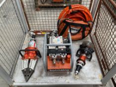 Holmatro Jaws of Life Kit c/w Hoses, Door Bar, Cutters, Spreader etc, Direct from UK Fire & Rescue