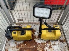 2 x Peli 9430 Rals Remote Area Lighting System, Direct from UK Fire & Rescue