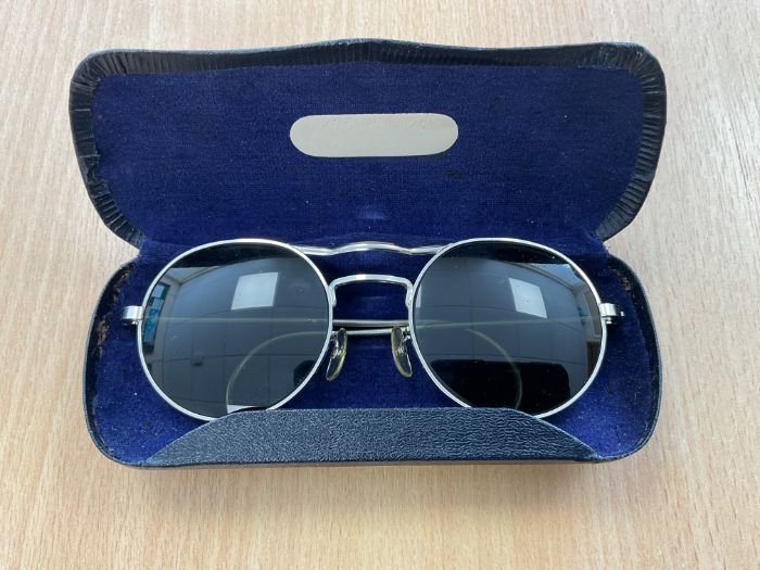 Very Rare New and Unissued 22G/1398 Type G. Anti Glare RAF Issue Glasses, in Original Hard Case