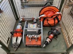 Holmatro Jaws of Life Kit c/w Hoses, Door Bar, Cutters, Spreader etc, Direct from UK Fire & Rescue