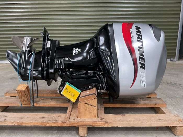 Mariner 115 Optimax Outboard Engine, Direct from UK MOD