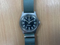 CWC W10 British Army Service Watch, Nato Marks, Date 2004, SN° 435, Water Protected to 5ATM