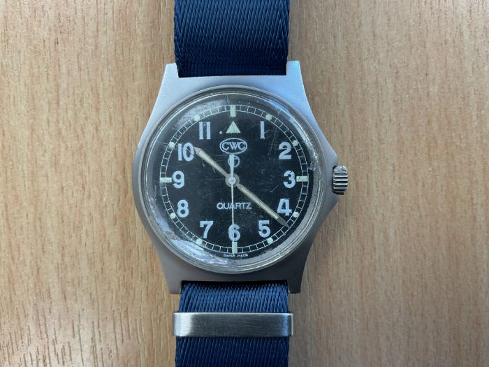 CWC 0552 Royal Marines Service Watch, Nato Marks, Date 1989