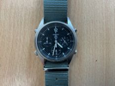 Seiko Gen 1 Pilots Chrono RAF Harrier Force Issue, Nato Marks, Sn° 5991, Date 1988